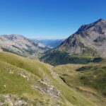 Montagne et son ciel bleu Clarée Montgenèvre Serre-Chevalier