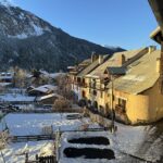 Rue du moulin les Alberts village traditionnel Clarée